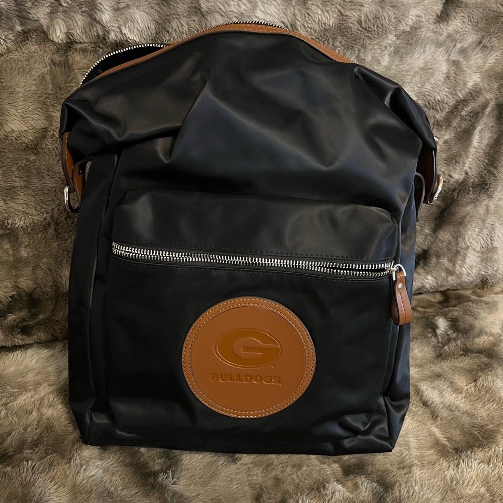 Georgia Bulldogs MOJO Women's Signature Shoulder Bag- Black